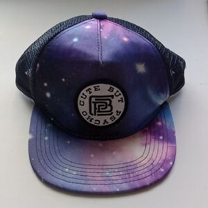Galaxy Print Trucker Hat